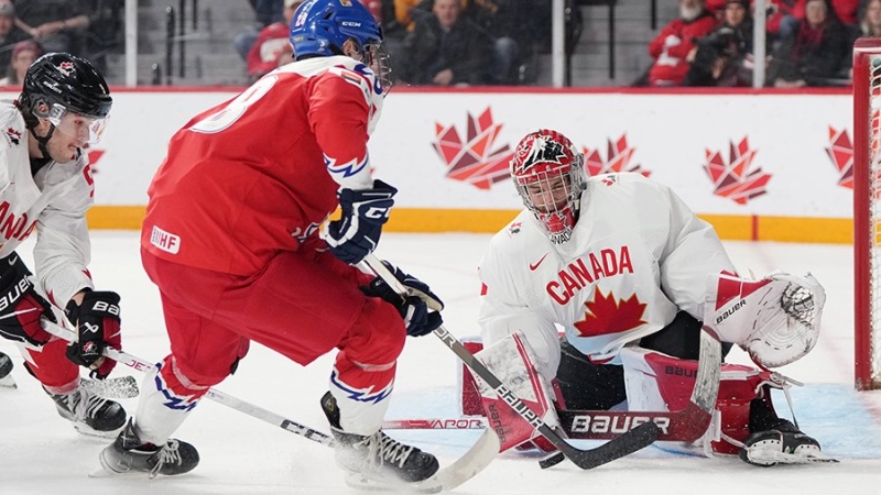 Чехия обыграла Канаду на старте молодежного чемпионата мира по хоккею