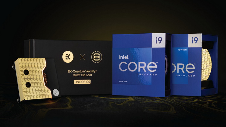 EK Water Blocks выпустила водоблоки, которые устанавливаются на «голый» кристалл Intel Alder Lake и Raptor Lake