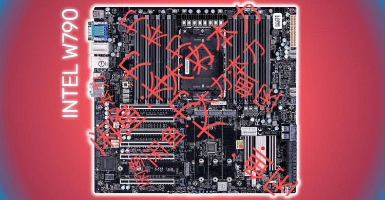 Материнская плата SuperMicro X13SWA-TF для HEDT-процессоров Intel Xeon Sapphire Rapids-WS показалась на фото