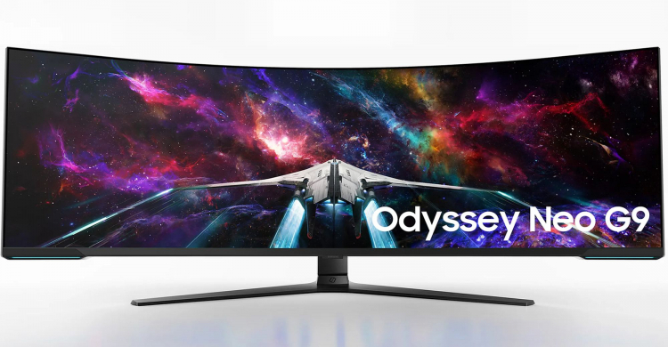 Samsung представила 57-дюймовый монитор Odyssey Neo G9 — первый в мире с разрешением Dual UHD