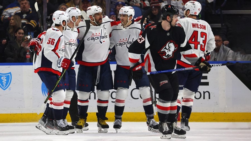 Овечкин забросил 813-ю шайбу в НХЛ и сократил отставание от Гретцки до 81 гола