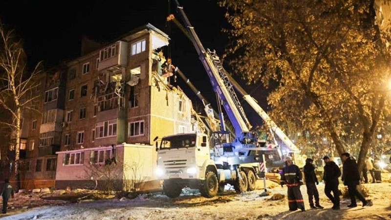 В Ефремове ввели режим ЧС после взрыва газа в жилом доме