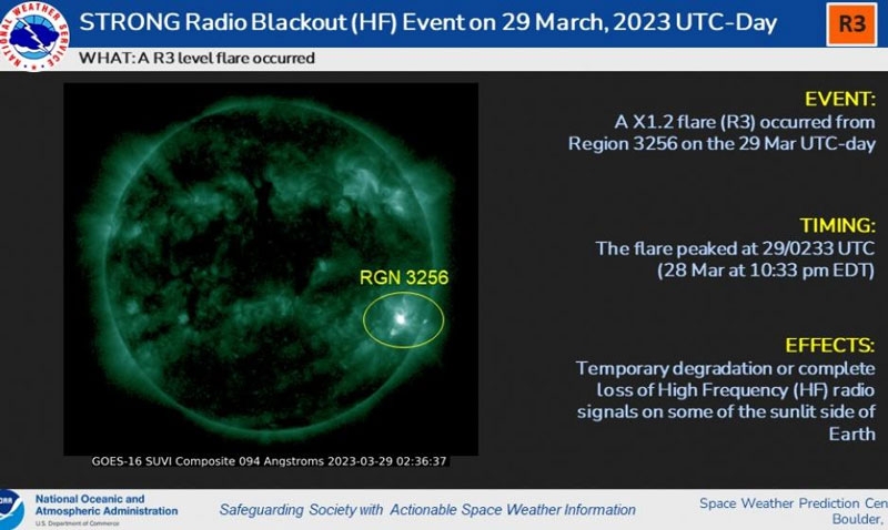 Сегодня ранним утром на Солнце произошла мощная вспышка — NASA её сфотографировало