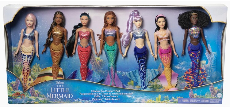 Сёстры Ариэль радуют своим разнообразием на промо «Русалочки» (фото)