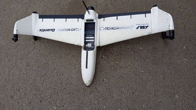 ВС РФ сбили используемый ВСУ беспилотник Quantix Recon под Энергодаром