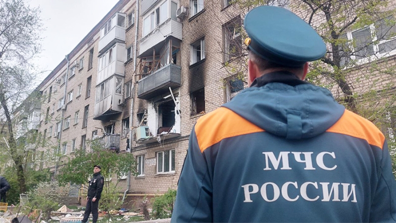 Взрыв прогремел в квартире жилого дома в Волгограде