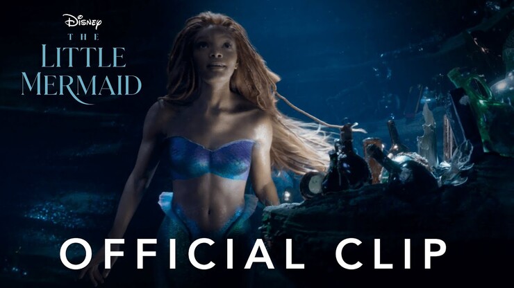 Ариэль поёт ту самую песню о любви к суше в отрывке из «Русалочки»