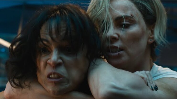 Шарлиз Терон лупит Мишель Родригес в ролике о созданни «Форсажа 10»