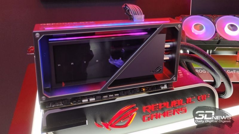 Видеокарта ASUS ROG Matrix RTX 4090 готова предложить самую высокую штатную частоту на рынке и жидкий металл в качестве термоинтерфейса