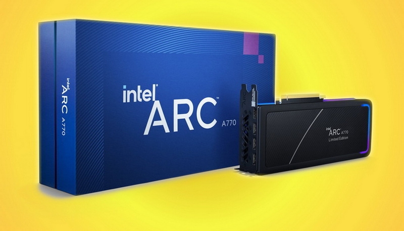 Intel неожиданно прекратила поставки эталонной видеокарты Arc A770 Limited Edition с 16 Гбайт памяти