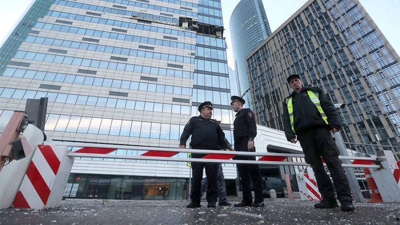 ЧП произошло в одной из башен «Москва-сити»