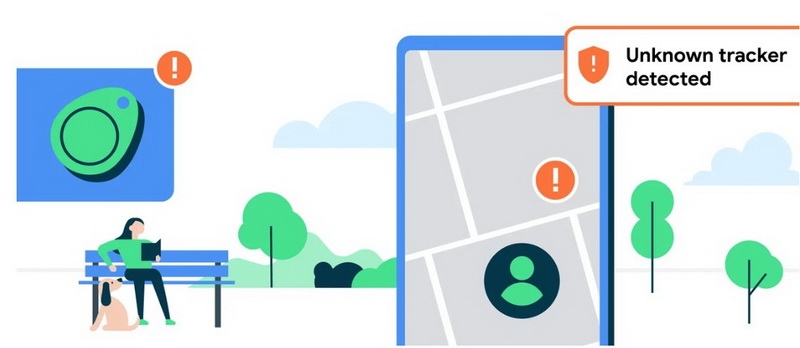 Google начала развёртывание на Android-устройствах функции оповещения о неизвестных трекерах для борьбы с тайной слежкой