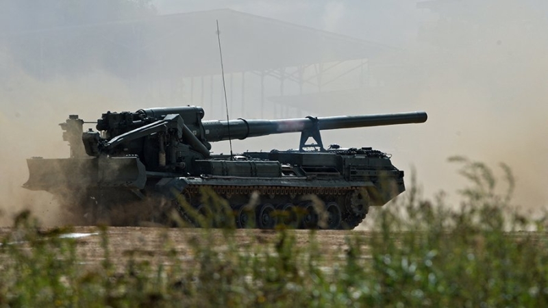 Артиллеристы ВС РФ ликвидировали технику и живую силу ВСУ с помощью САУ «Малка»