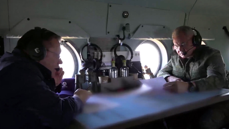 Шойгу проинспектировал арктические гарнизоны Северного флота