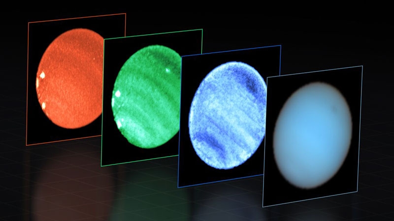 Учёные впервые наблюдали с Земли загадочное тёмное пятно в атмосфере Нептуна