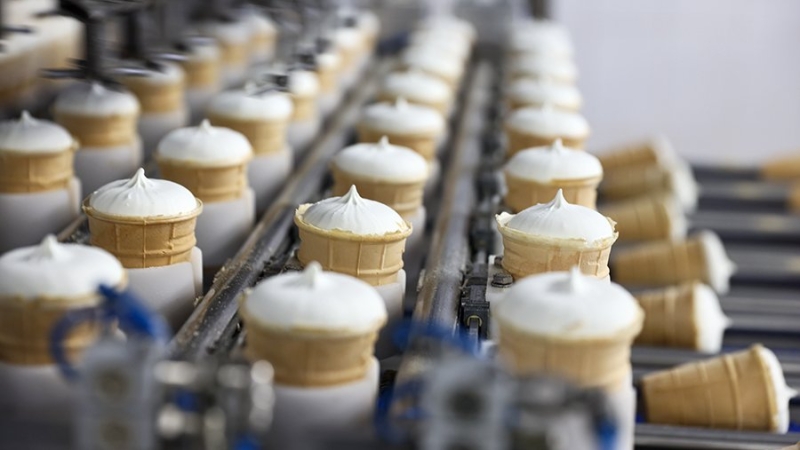 В России в два раза выросло производство мороженого