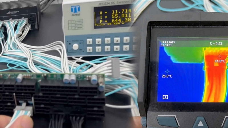 Новый разъём питания 12V-2×6 не стал плавиться даже при неправильном подключении и мощности 640 Вт