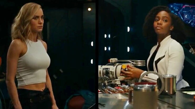 Бри Ларсон не умеет сдерживаться в свежем тизере «Марвелов»