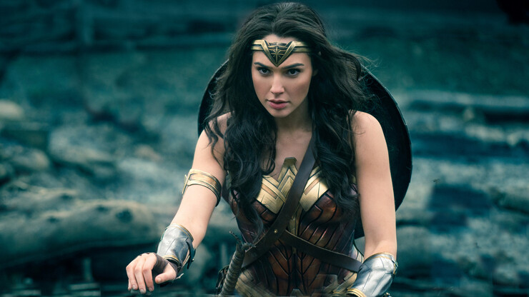 Чудо-женщина против Аквамена за кадром нового фильма (фото со съёмок)