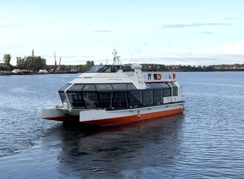 В России прошли испытания первого электросудна на водородной тяге