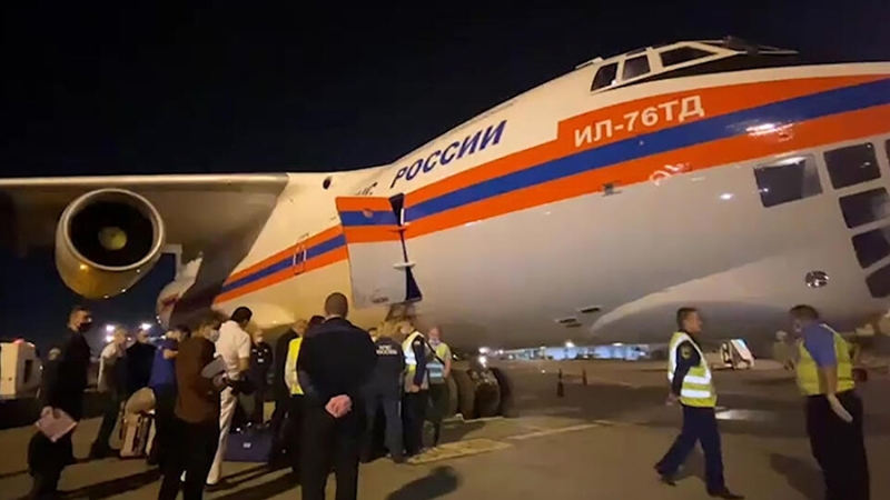 Спецборт МЧС доставил 25 т гуманитарной помощи для сектора Газа