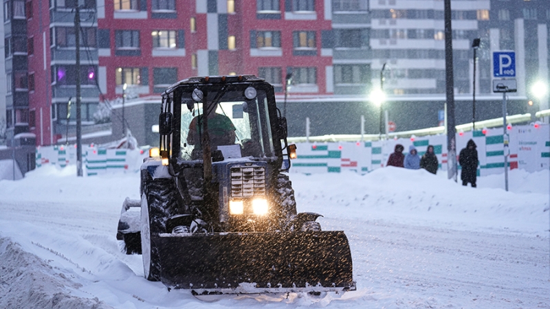 Минувшая ночь в Москве стала самой холодной с начала зимы