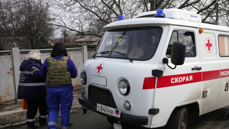 Шесть человек пострадали из-за атаки беспилотника в Донецке