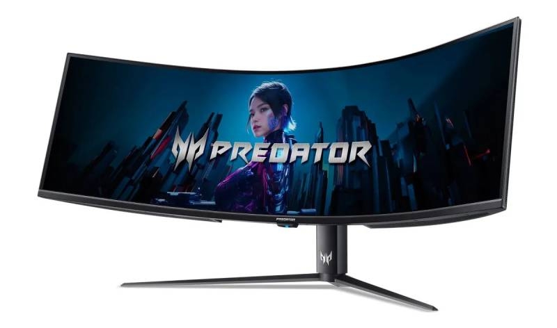 Acer представила огромный 57-дюймовый монитор Predator Z57 — двойное 4K, 120 Гц и MiniLED за $2500 