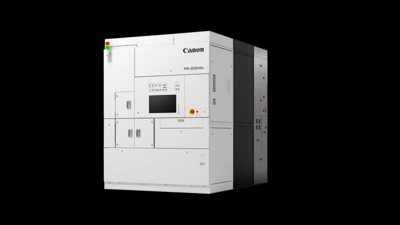 Canon начнёт поставлять машины для недорогой нанопечати 5-нм чипов в этом году 