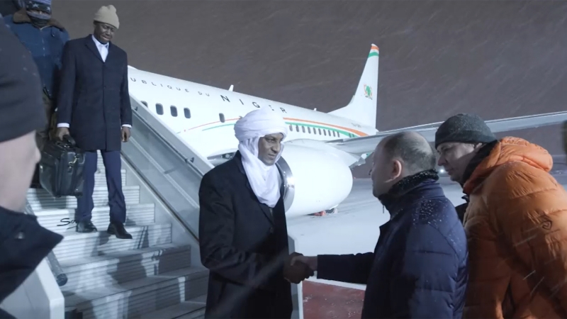 Премьер-министр Нигера Али Махаман Ламин Зейн прибыл в Москву