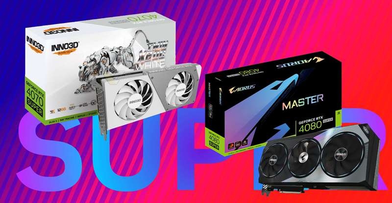 Видеокарты GeForce RTX 40 Super от Gigabyte и Inno3D показались до анонса 