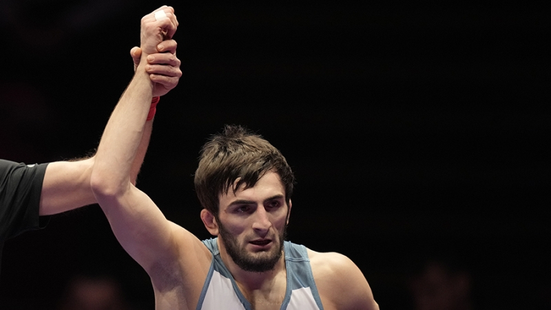 Магомедов стал победителем чемпионата Европы по вольной борьбе