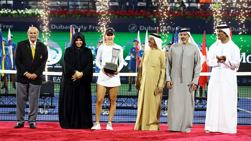 Россиянка Калинская проиграла Паолини в финале турнира WTA 1000 в Дубае