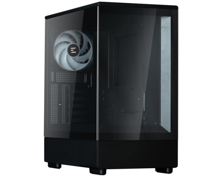 Zalman представила компактный корпус P10 с панорамным видом на комплектующие внутри 