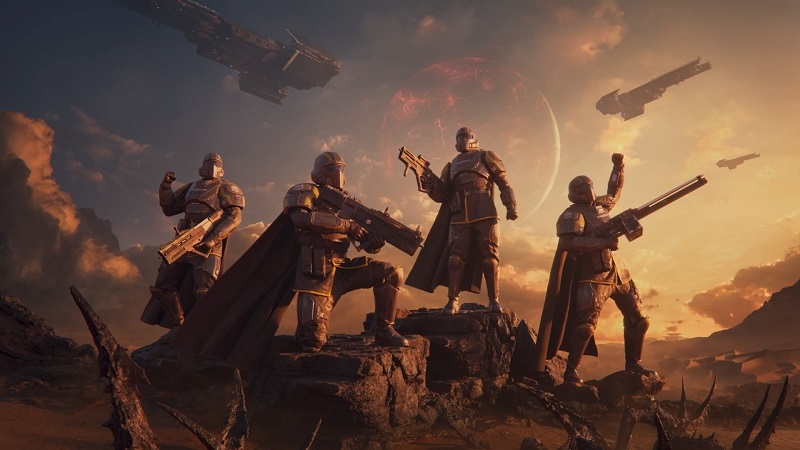 Игроки совместными усилиями добились добавления боевых роботов в Helldivers 2 