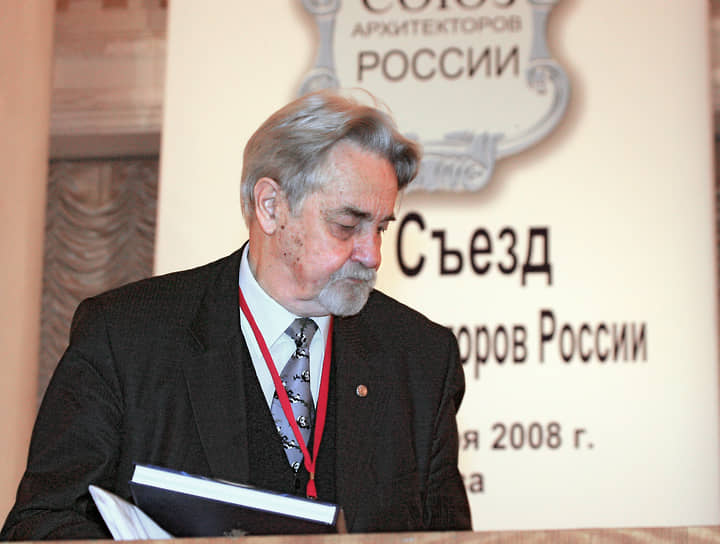 Умер почетный президент Союза архитекторов России Юрий Гнедовский