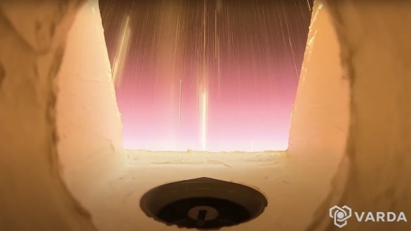 Varda Space показала, как выглядит возвращение с орбиты на Землю от первого лица 