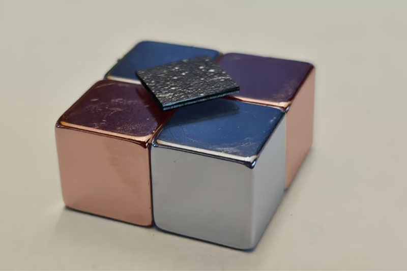 Ученые создали из графита материал с магнитной левитацией без внешнего питания 