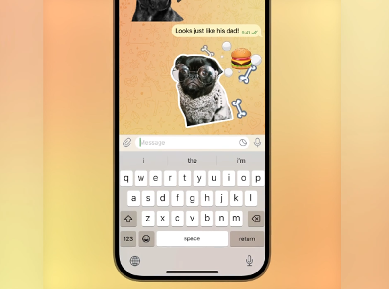 В Telegram появился инструмент для простого создания стикеров из изображений 
