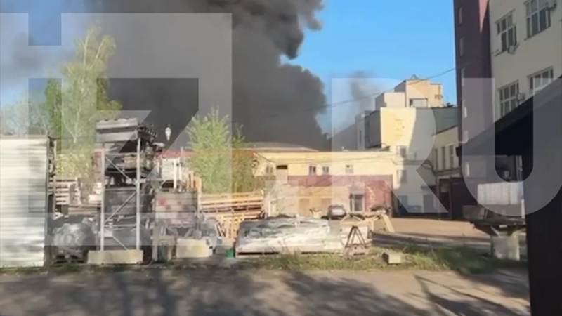 Пожар в цехе с полиэтиленом в Санкт-Петербурге ликвидирован