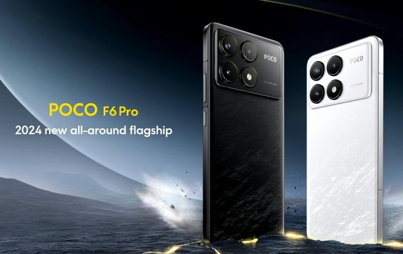 Представлены смартфоны Poco F6 и F6 Pro на флагманских чипах Qualcomm 