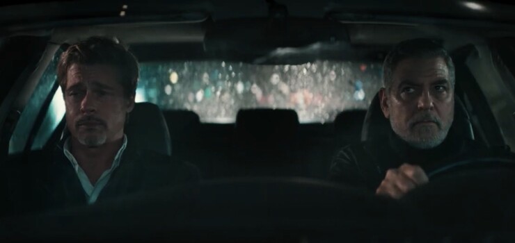 Уже не друзья Джордж Клуни и Брэд Питт в первом тизере фильма «Волки»