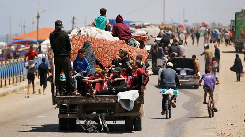 В Израиле сообщили об эвакуации 300 тыс. палестинцев из Рафаха