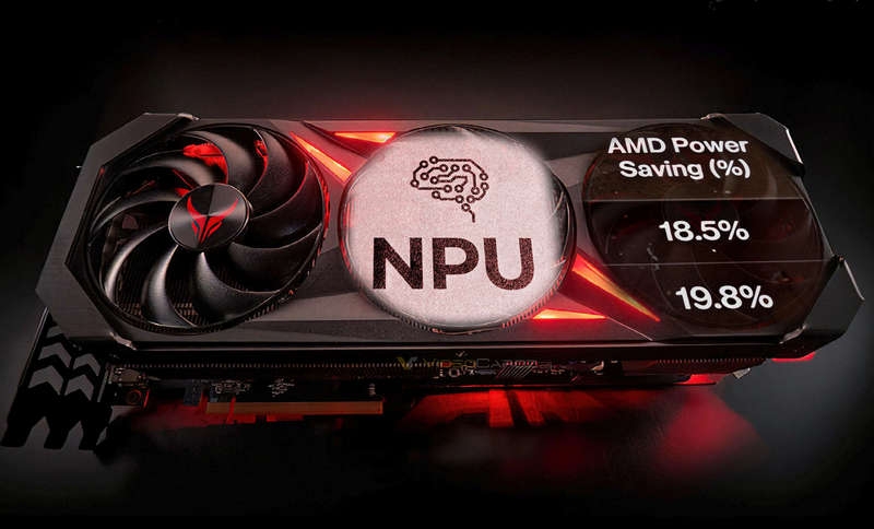 PowerColor наделила видеокарту ИИ-чипом, что снизило энергопотребление в играх на 22 % 