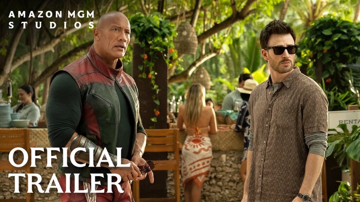 Рождественский экшен с Дуэйном Джонсоном и Крисом Эвансом в трейлере фильма «Красный»