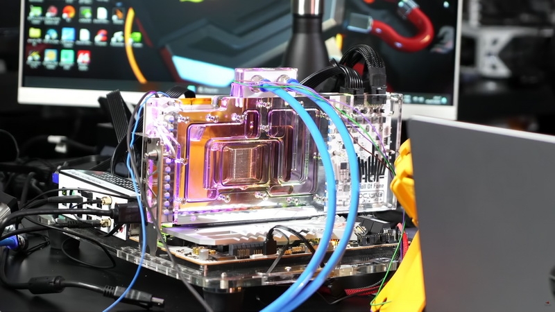 Энтузиасты сами собрали GeForce RTX 4090 Super — у неё плата от RTX 3090 Ti HOF OC Lab, чип AD102 и отборная память GDDR6X 