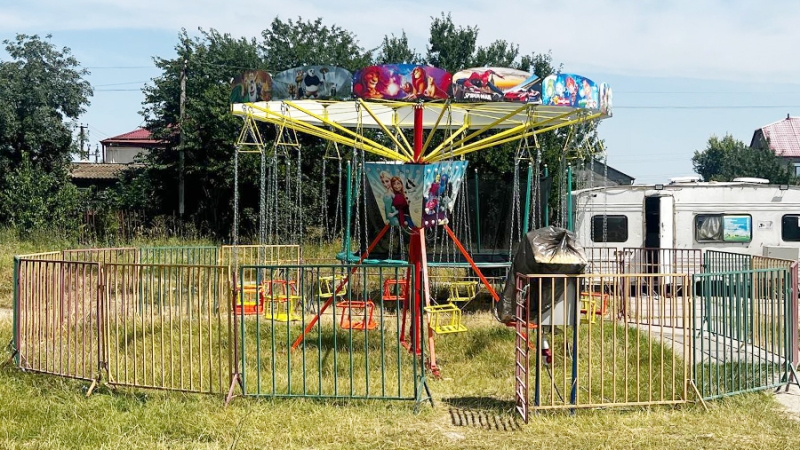 В Дагестане рухнул аттракцион с детьми