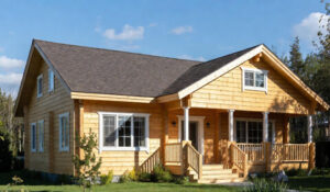 Тёплые дома: каркасные и из бруса по индивидуальным и типовым проектам